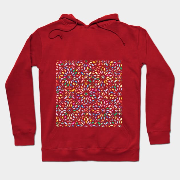 A wonderful wallpaper pattern background Hoodie by AhMath